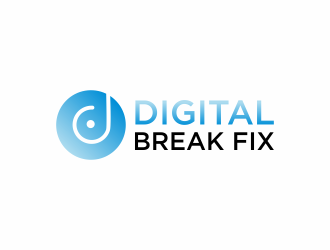 Digital Break Fix logo design by luckyprasetyo