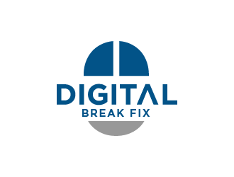 Digital Break Fix logo design by tukangngaret
