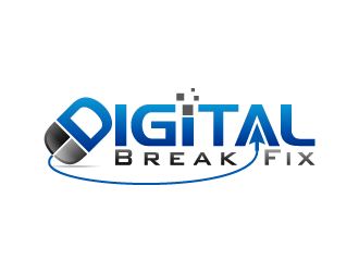 Digital Break Fix logo design by BrightARTS