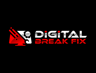 Digital Break Fix logo design by ingepro