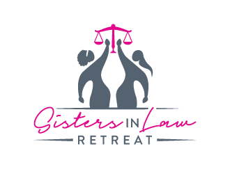 Sisters In Law Retreat logo design by akilis13