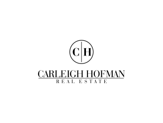 Carleigh Hofman Real Estate logo design by oke2angconcept
