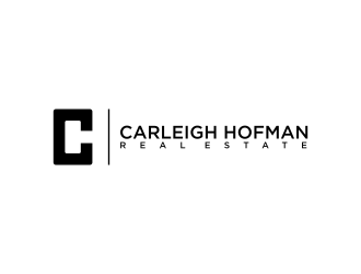 Carleigh Hofman Real Estate logo design by ammad