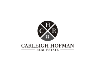 Carleigh Hofman Real Estate logo design by R-art