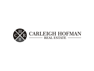 Carleigh Hofman Real Estate logo design by R-art