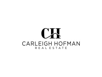 Carleigh Hofman Real Estate logo design by CreativeKiller
