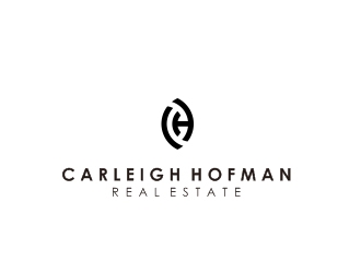 Carleigh Hofman Real Estate logo design by rahmatillah11