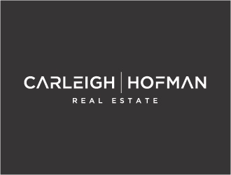 Carleigh Hofman Real Estate logo design by Fear
