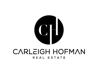 Carleigh Hofman Real Estate logo design by BrainStorming