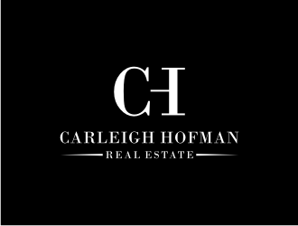 Carleigh Hofman Real Estate logo design by asyqh