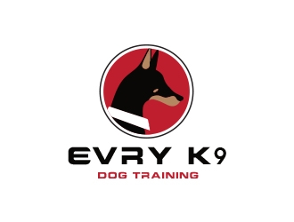 Evry K9 Dog Training logo design by heba