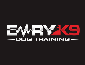 Evry K9 Dog Training logo design by YONK