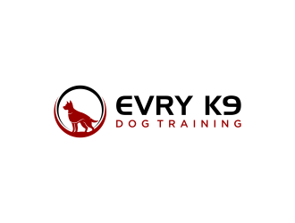 Evry K9 Dog Training logo design by kaylee
