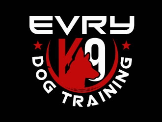 Evry K9 Dog Training logo design by Benok