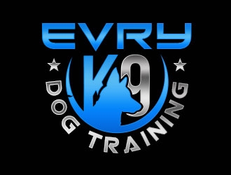 Evry K9 Dog Training logo design by Benok