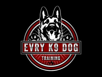 Evry K9 Dog Training logo design by AYATA
