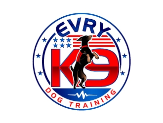 Evry K9 Dog Training logo design by Suvendu