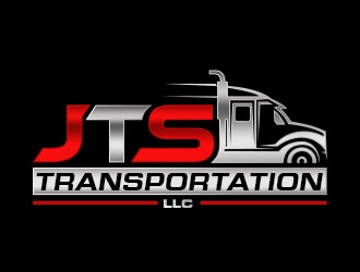 JTS Transportation LLC  logo design by Benok