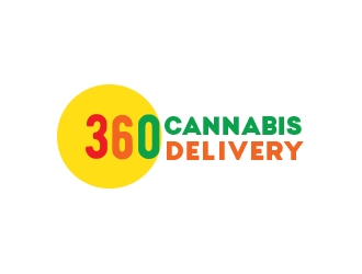 360 Cannabis Delivery logo design by heba