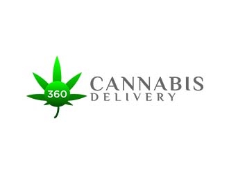 360 Cannabis Delivery logo design by apikapal