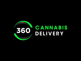 360 Cannabis Delivery logo design by BrainStorming