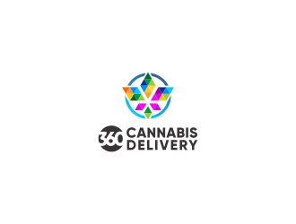 360 Cannabis Delivery logo design by CreativeKiller