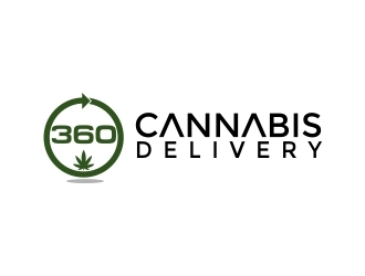 360 Cannabis Delivery logo design by onetm