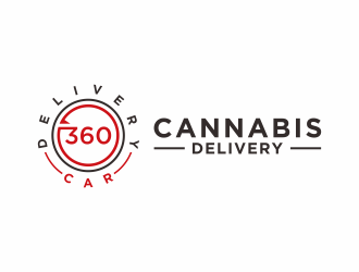 360 Cannabis Delivery logo design by checx