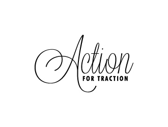 Action for Traction  logo design by treemouse