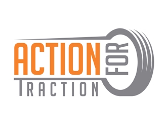 Action for Traction  logo design by MAXR
