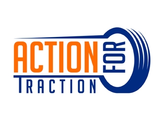 Action for Traction  logo design by MAXR