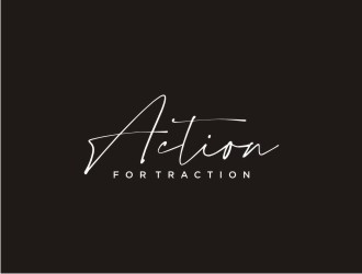 Action for Traction  logo design by bricton