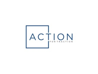 Action for Traction  logo design by bricton