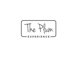 The Plum Experience  logo design by bricton