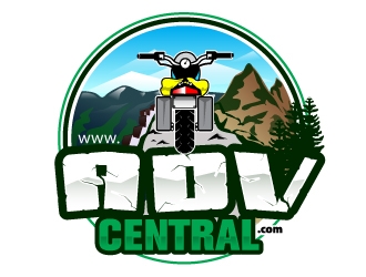 www.ADVCENTRAL.com  OR  Adventure Central logo design by Suvendu