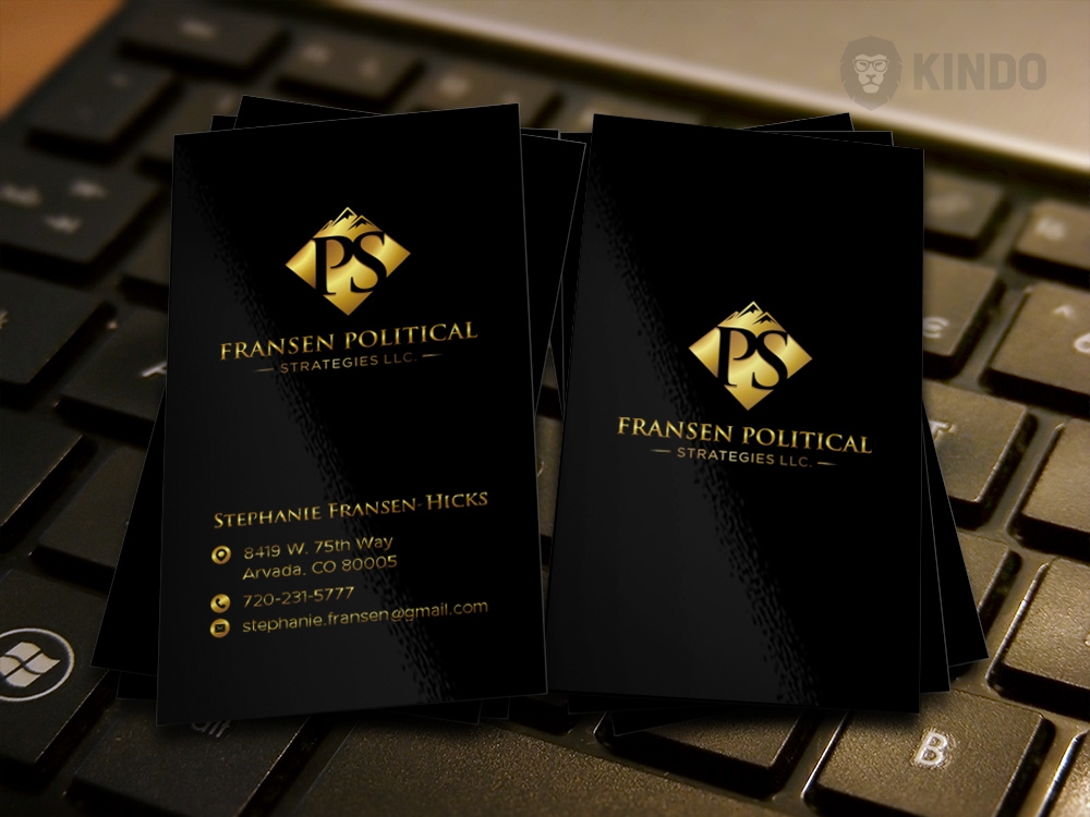 Fransen Political Strategies  logo design by Kindo