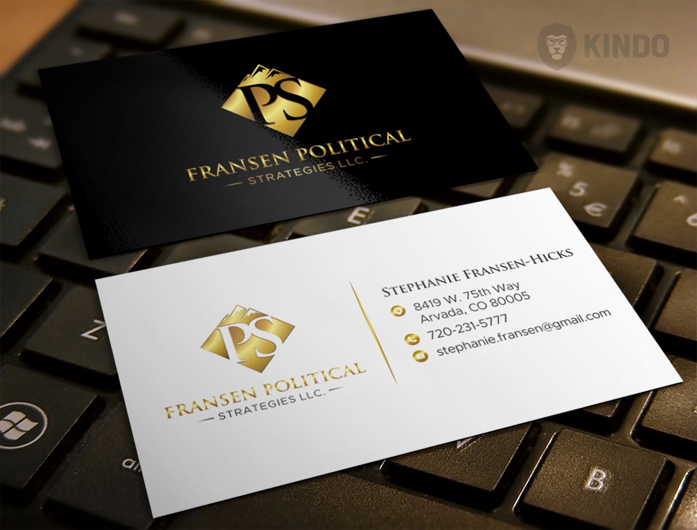 Fransen Political Strategies  logo design by Kindo