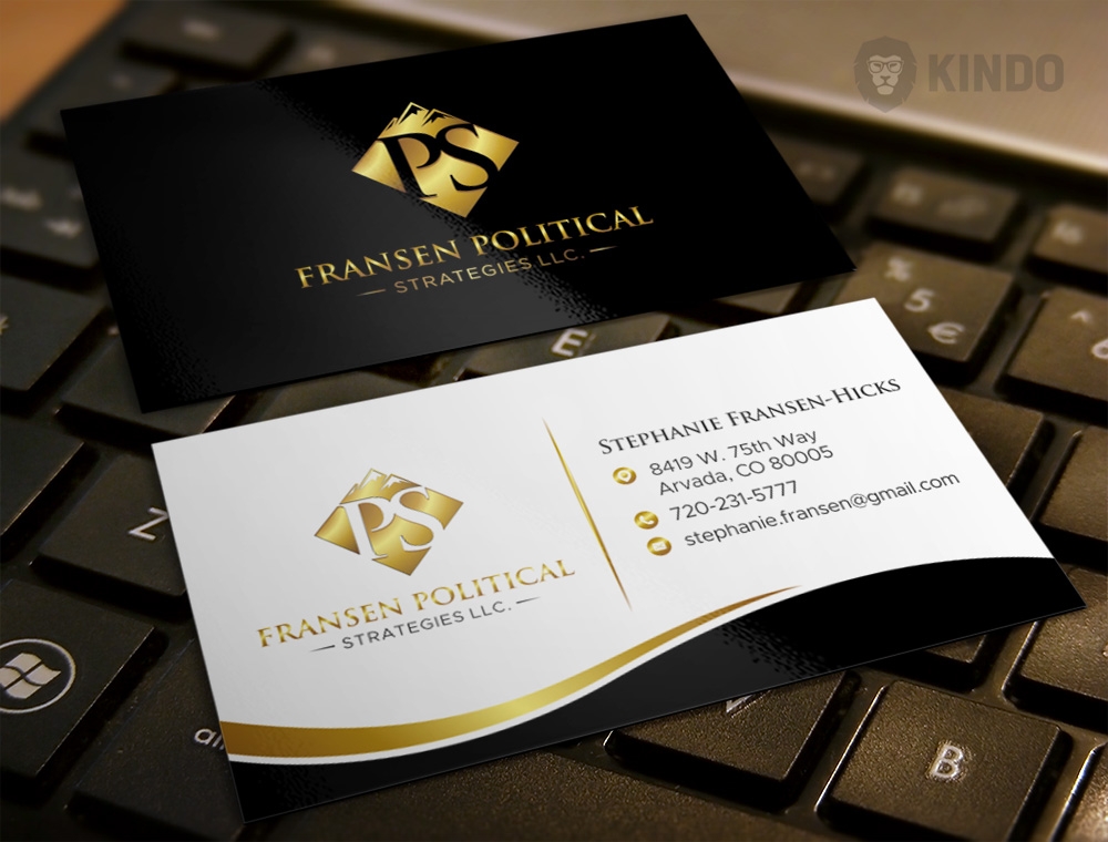 Fransen Political Strategies  logo design by Kindo
