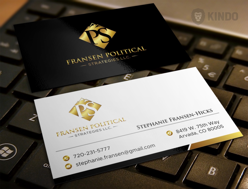 Fransen Political Strategies  logo design by Kindo