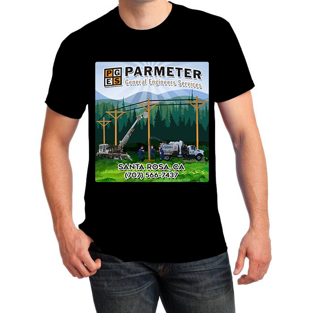 Parmeter General Engineers & Services, INC. logo design by PrimalGraphics