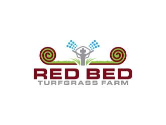 RED BED TURFGRASS FARM  logo design by nona