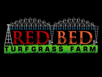RED BED TURFGRASS FARM  logo design by Suvendu