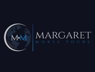 Margaret Morse Tours logo design by Upoops