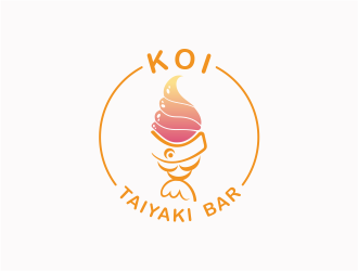 KOI TAIYAKI BAR logo design by up2date