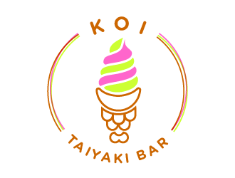 KOI TAIYAKI BAR logo design by SOLARFLARE
