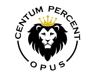 100% Work or One Hundred Percent Work logo design by gearfx