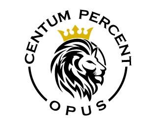 100% Work or One Hundred Percent Work logo design by gearfx