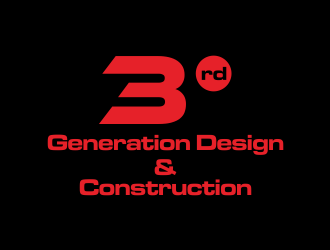 3rd Generation Design & Construction  logo design by afra_art