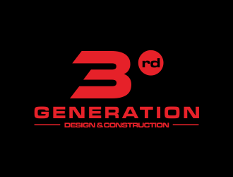 3rd Generation Design & Construction  logo design by afra_art