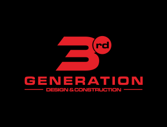 3rd Generation Design & Construction  logo design by afra_art